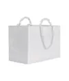 Shopper maxi in polipropilene riciclato con manici doppi a nastro (corti e lunghi) Handle