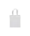Shopper mini con soffietto in  R-pet 80 g/m2 con soffietto, manici corti Handle