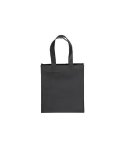 Shopper mini con soffietto in  R-pet 80 g/m2 con soffietto, manici corti Handle