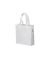 Shopper mini con soffietto in  R-pet 80 g/m2 con soffietto, manici corti Handle