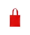 Shopper mini con soffietto in  R-pet 80 g/m2 con soffietto, manici corti Handle