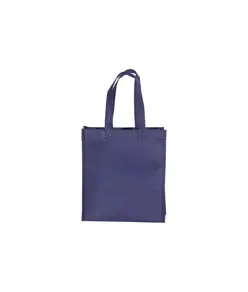 Shopper mini con soffietto in  R-pet 80 g/m2 con soffietto, manici corti Handle