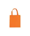 Shopper mini con soffietto in TNT 80 g/m2, manici corti Handle