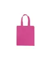 Shopper mini con soffietto in TNT 80 g/m2, manici corti Handle