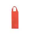Shopper porta bottiglia in TNT 100 g/m2  termosaldato, manici corti Handle