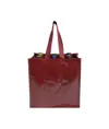 Shopper porta bottiglie (6 posti) in PP laminato 120 g/m2, manici corti a nastro Handle