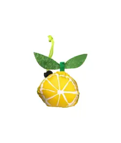 Shopper ripiegabile a forma di arancia, mora e limone in poliestere 190T Handle