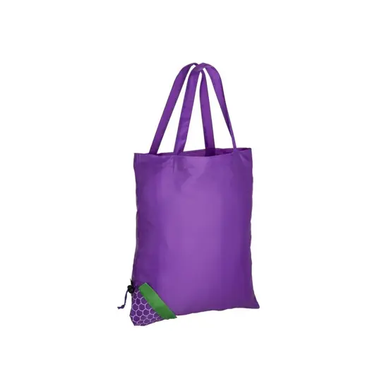 Shopper ripiegabile a forma di arancia, mora e limone in poliestere 190T Handle
