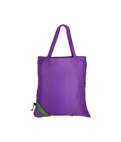 Shopper ripiegabile a forma di arancia, mora e limone in poliestere 190T Handle