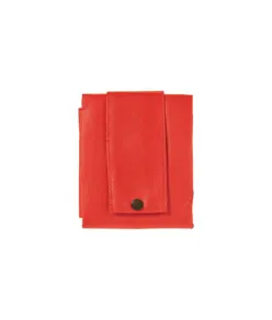 Shopper ripiegabile con soffietto in TNT 80 g/m2, manici corti Handle