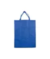 Shopper ripiegabile con soffietto in TNT 80 g/m2, manici corti Handle