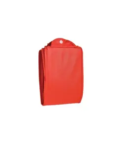 Shopper  ripiegabile con soffietto in TNT 80g/m2 cucito, manici corti Handle