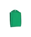 Shopper  ripiegabile con soffietto in TNT 80g/m2 cucito, manici corti Handle