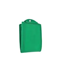 Shopper  ripiegabile con soffietto in TNT 80g/m2 cucito, manici corti Handle