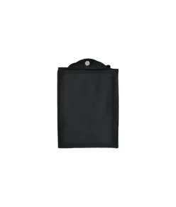 Shopper  ripiegabile con soffietto in TNT 80g/m2 cucito, manici corti Handle