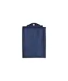 Shopper  ripiegabile con soffietto in TNT 80g/m2 cucito, manici corti Handle