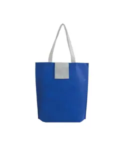 Shopper ripiegabile in TNT 80 g/m2 termosaldato, manici corti Handle