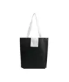 Shopper ripiegabile in TNT 80 g/m2 termosaldato, manici corti Handle