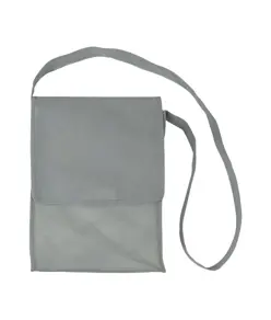 Shopper tascapane con soffietto in TNT 80 g/m2 cucito con tracolla Handle