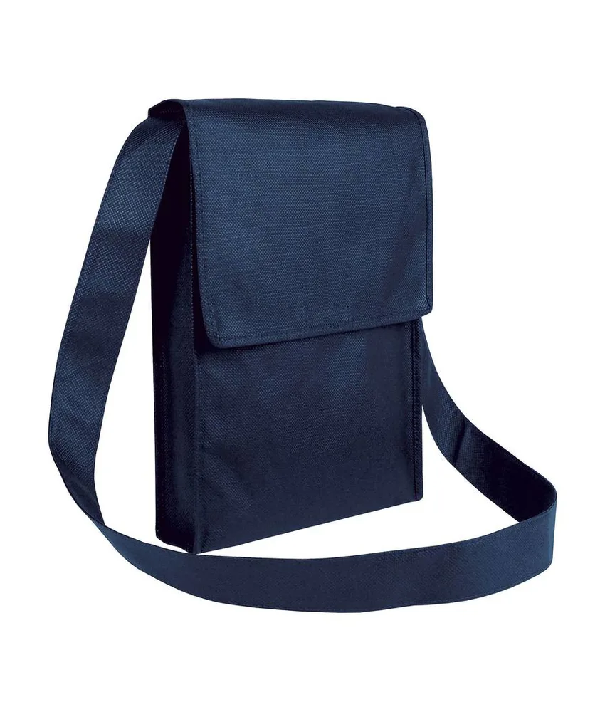 25 pezzi Shopper tascapane con soffietto in TNT 80 g/m2 cucito con tracolla Handle
