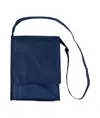 Shopper tascapane con soffietto in TNT 80 g/m2 cucito con tracolla Handle