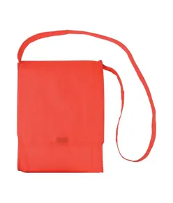 Shopper tascapane con soffietto in TNT 80 g/m2 cucito con tracolla Handle
