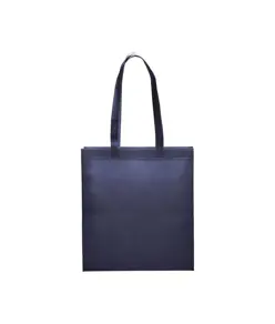 Shopper termosaldata in R-pet  80 g/ m2 con soffietto Handle