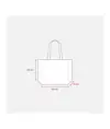 Shopper termosaldata in R-pet  80 g/ m2 con soffietto Handle