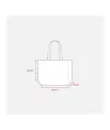 Shopper termosaldata in R-pet  80 g/ m2 con soffietto Handle