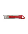 Taglierino trasparente con lama retrattile automatica , medio