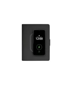 Tech organizer con wireless charger e quaderno (A5)
