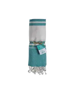 Telo mare/pareo in cotone riciclato 180 gr/m2