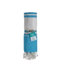 Telo mare/pareo in cotone riciclato 180 gr/m2