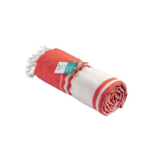 Telo mare/pareo in cotone riciclato 180 gr/m2