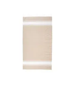 Telo mare/pareo in cotone riciclato 180 gr/m2