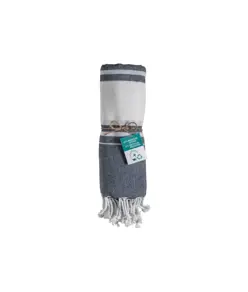 Telo mare/pareo in cotone riciclato 180 gr/m2