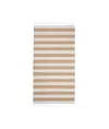 Telo mare/pareo  in cotone riciclato  da 180 gr/m2 con frange, misura 90x170 cm