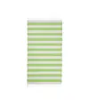 Telo mare/pareo  in cotone riciclato  da 180 gr/m2 con frange, misura 90x170 cm