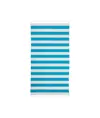 Telo mare/pareo  in cotone riciclato  da 180 gr/m2 con frange, misura 90x170 cm