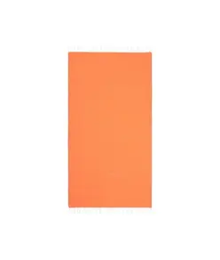 Telo mare/pareo  in cotone riciclato  da 180 gr/m2 con frange, misura 90x170 cm