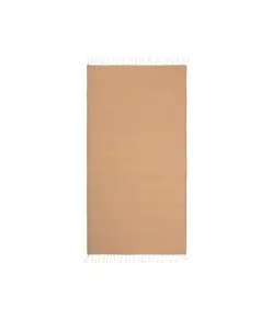 Telo mare/pareo  in cotone riciclato  da 180 gr/m2 con frange, misura 90x170 cm
