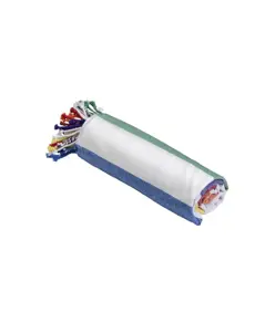 Telo mare/pareo  in cotone riciclato  da 180 gr/m2 con frange, misura 90x170 cm
