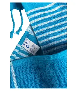Telo mare/pareo  in cotone riciclato stile futa da 350 gr/m2