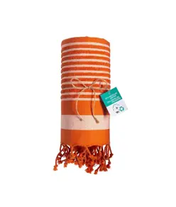 Telo mare/pareo  in cotone riciclato stile futa da 350 gr/m2