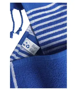 Telo mare/pareo  in cotone riciclato stile futa da 350 gr/m2