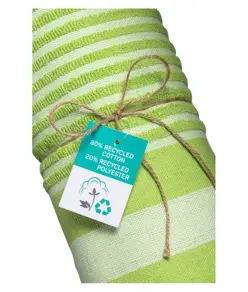 Telo mare/pareo  in cotone riciclato stile futa da 350 gr/m2