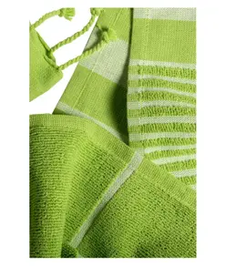 Telo mare/pareo  in cotone riciclato stile futa da 350 gr/m2