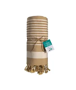 Telo mare/pareo  in cotone riciclato stile futa da 350 gr/m2