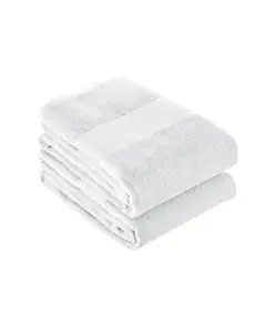 Telo spugna in cotone con banda 8 cm (80x150cm)