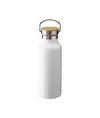 Thermos in acciaio inossidabile (500 ml) con doppia parete isolante e tappo in bambù